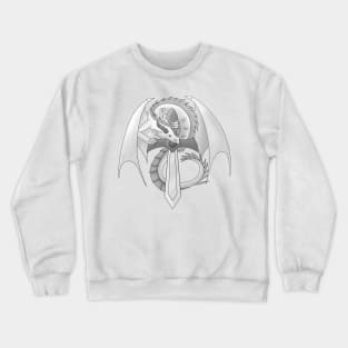 Crystal Sword Dragon Crewneck Sweatshirt